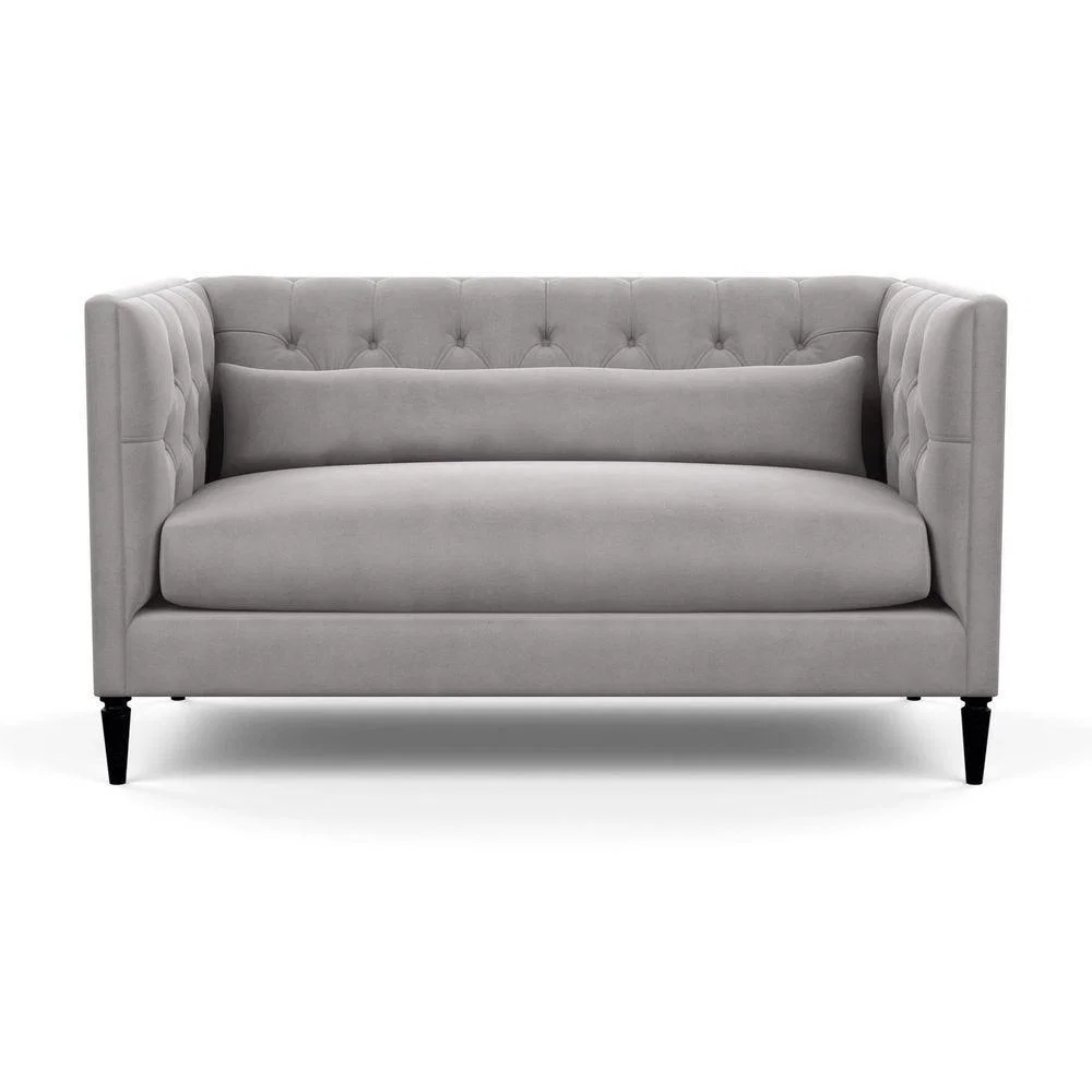 Heal's Balmoral 2 Seater Sofa Linen Shadow Natural Feet - Heal's UK Furniture – image 38