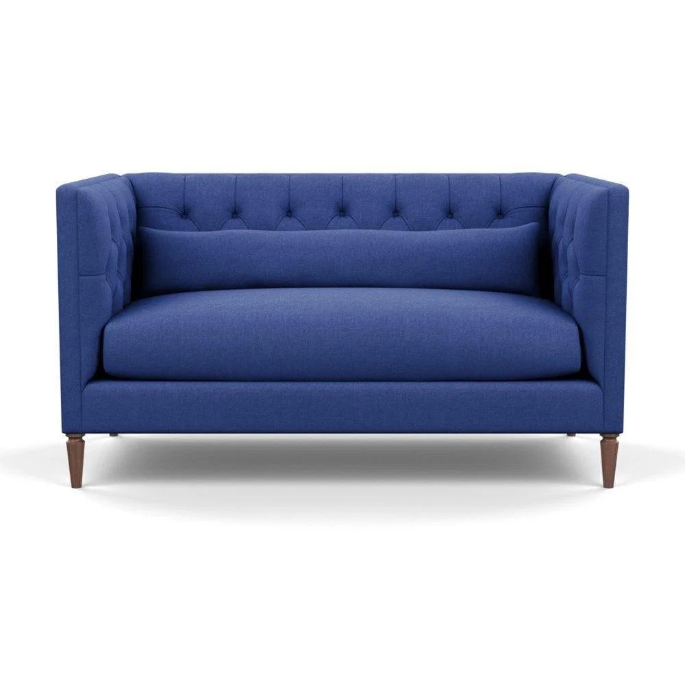 Heal's Balmoral 2 Seater Sofa Linen Shadow Natural Feet - Heal's UK Furniture – image 5