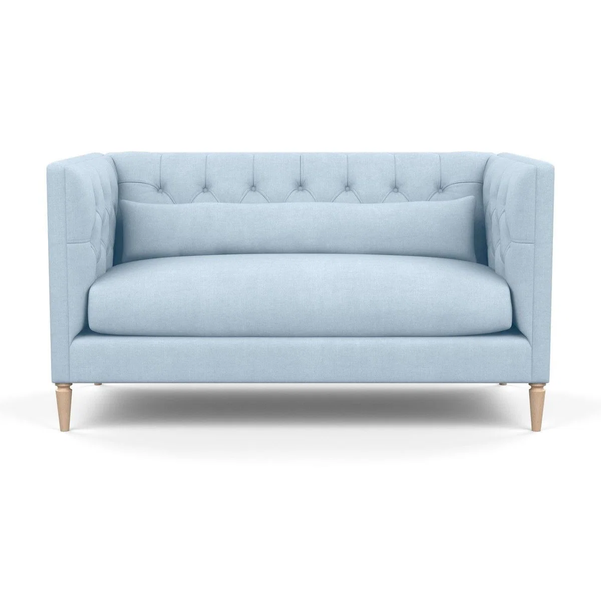 Heal's Balmoral 2 Seater Sofa Linen Shadow Natural Feet - Heal's UK Furniture – image 42