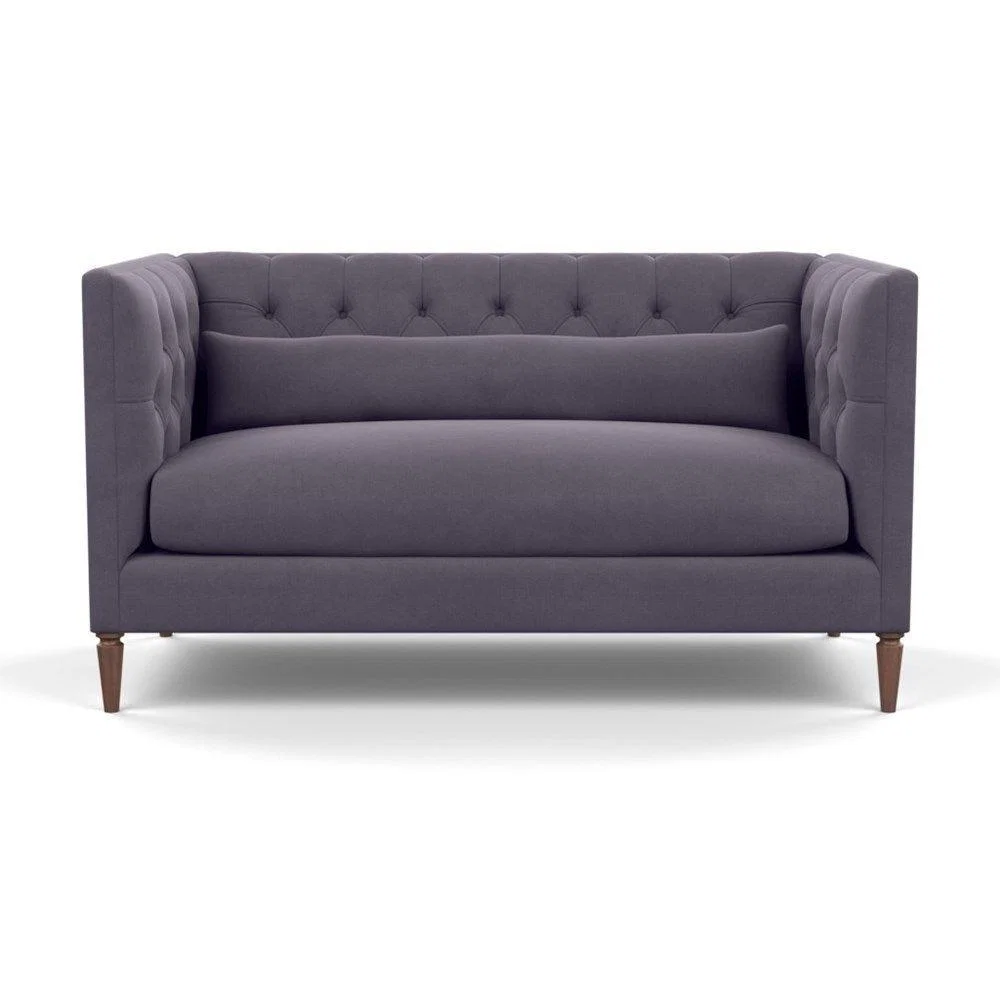 Heal's Balmoral 2 Seater Sofa Linen Shadow Natural Feet - Heal's UK Furniture – image 48