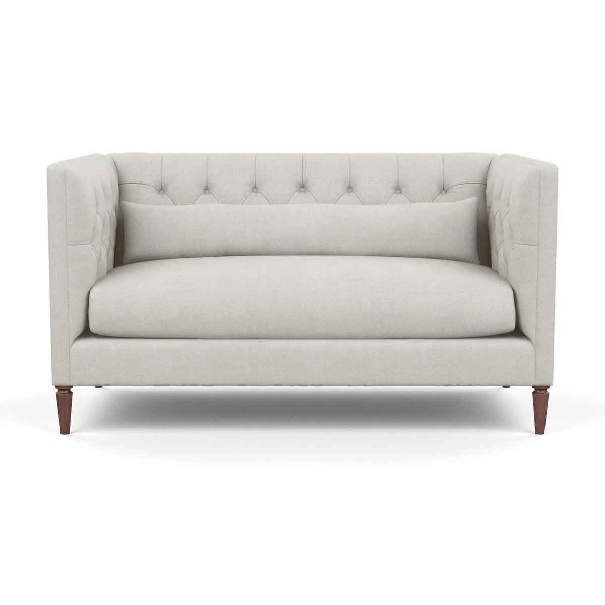 Heal's Balmoral 2 Seater Sofa Linen Shadow Natural Feet - Heal's UK Furniture – image 50
