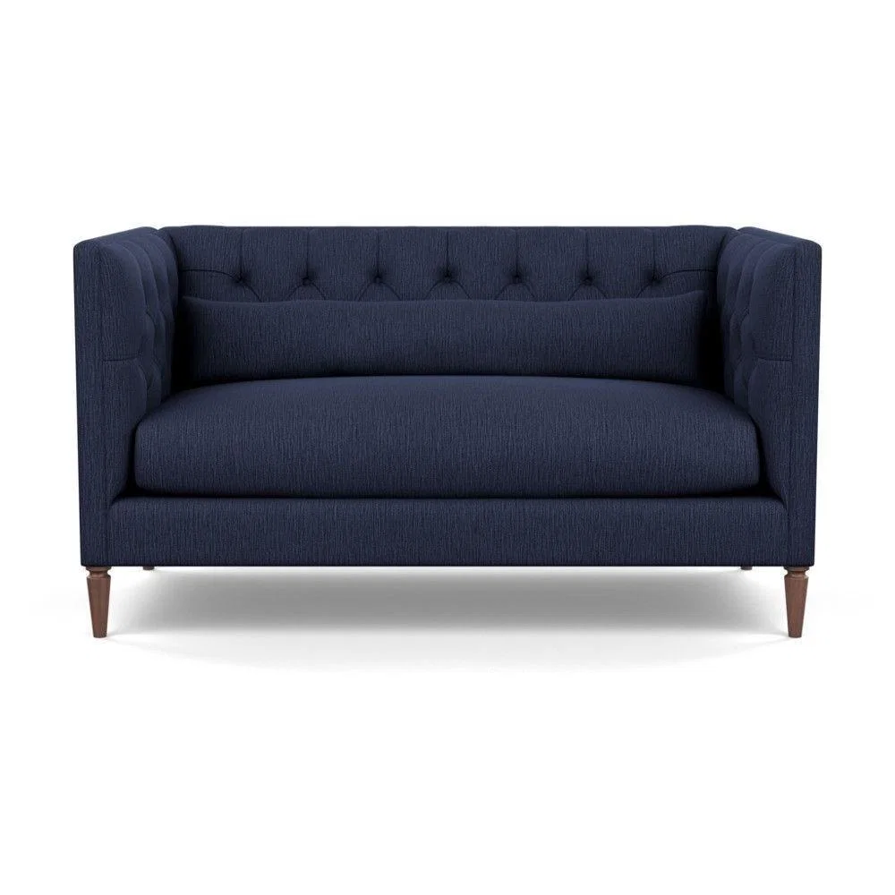 Heal's Balmoral 2 Seater Sofa Linen Shadow Natural Feet - Heal's UK Furniture – image 6