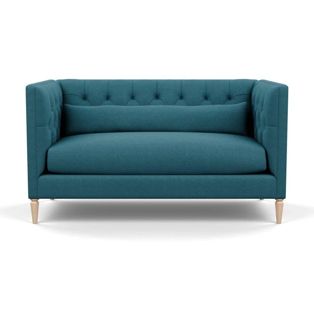 Heal's Balmoral 2 Seater Sofa Linen Shadow Natural Feet - Heal's UK Furniture – image 53