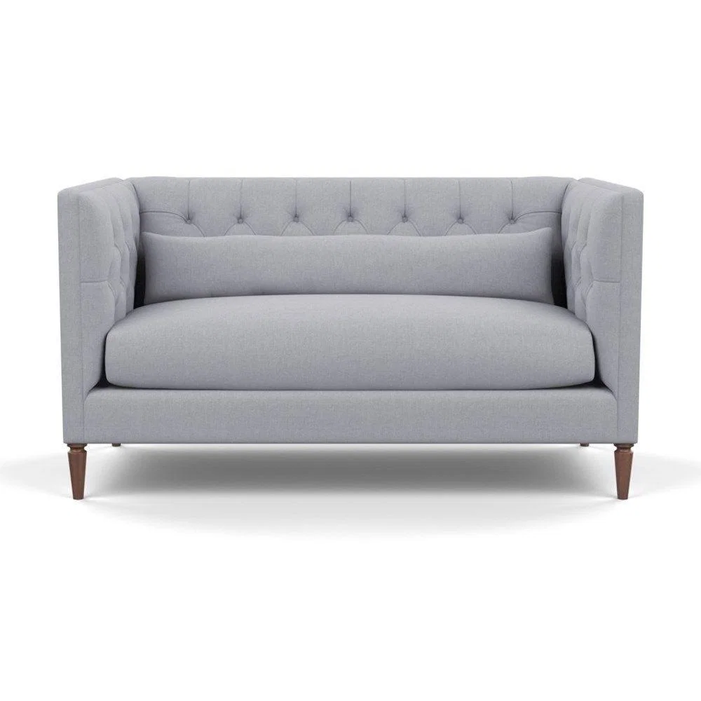 Heal's Balmoral 2 Seater Sofa Linen Shadow Natural Feet - Heal's UK Furniture – image 54
