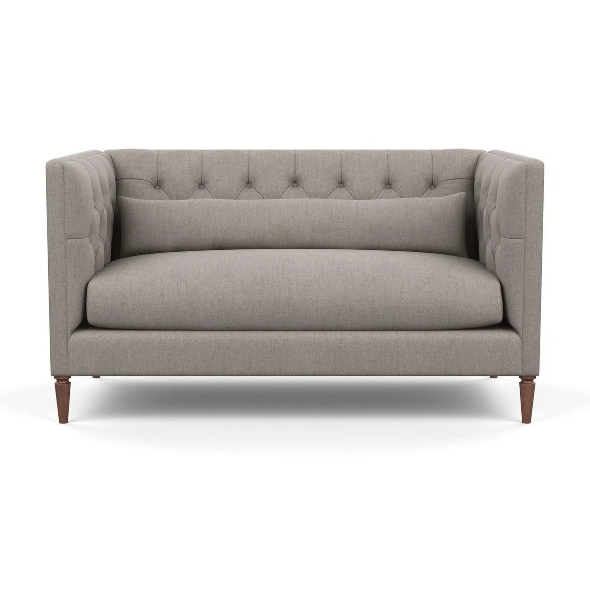 Heal's Balmoral 2 Seater Sofa Linen Shadow Natural Feet - Heal's UK Furniture – image 55