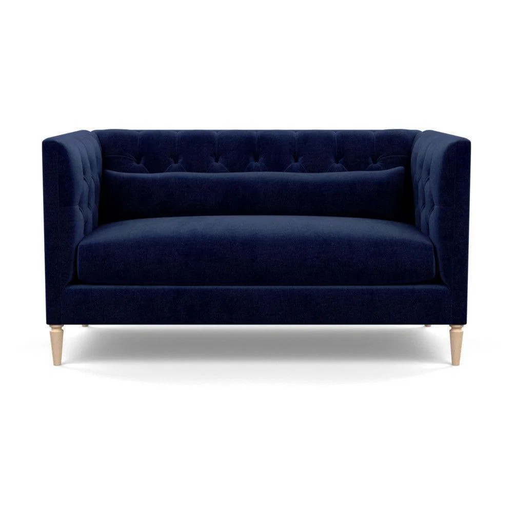 Heal's Balmoral 2 Seater Sofa Linen Shadow Natural Feet - Heal's UK Furniture – image 57
