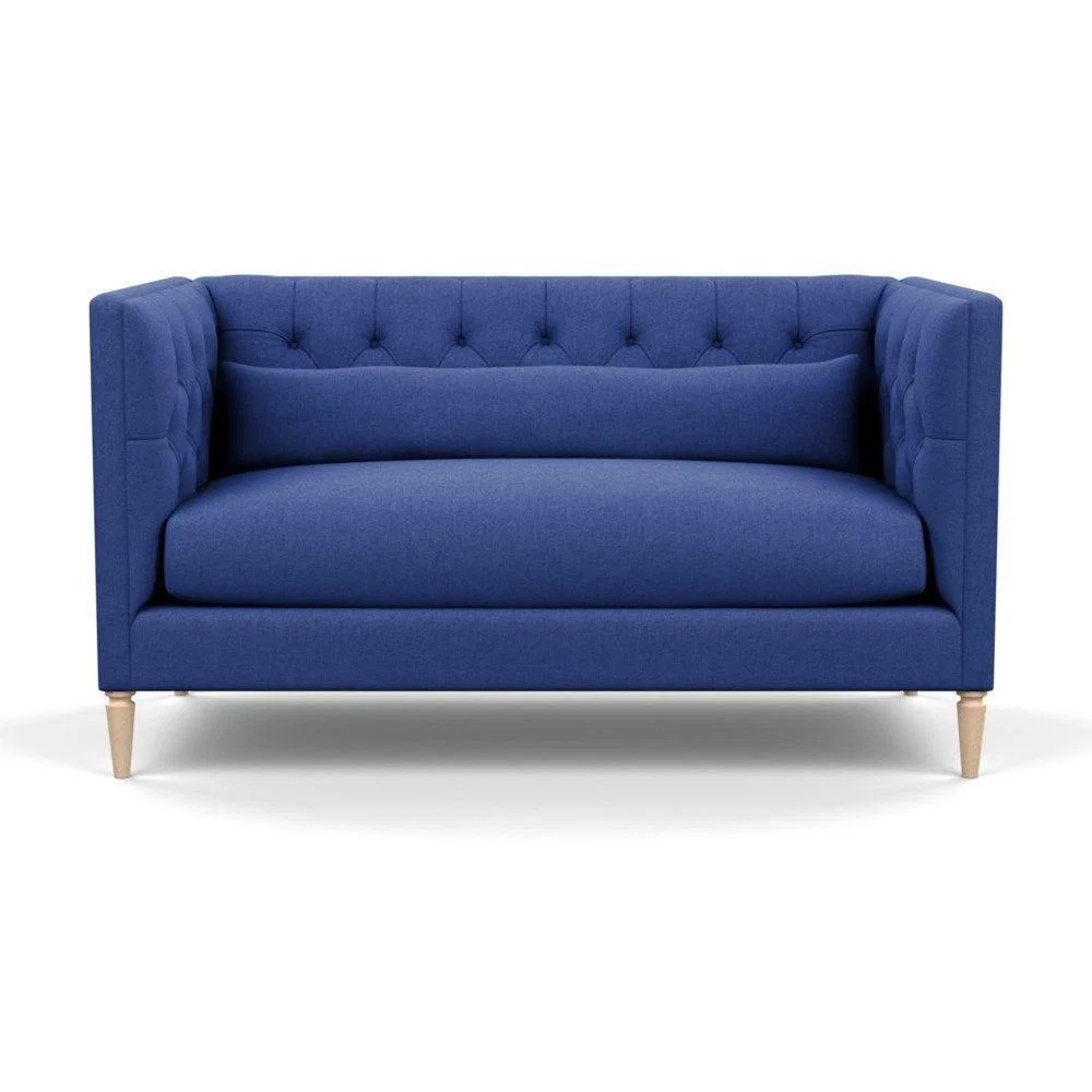 Heal's Balmoral 2 Seater Sofa Linen Shadow Natural Feet - Heal's UK Furniture – image 58