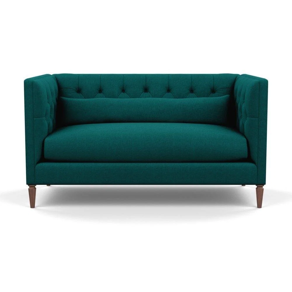 Heal's Balmoral 2 Seater Sofa Linen Shadow Natural Feet - Heal's UK Furniture – image 63