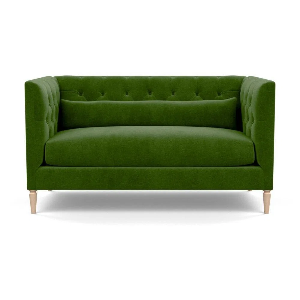 Heal's Balmoral 2 Seater Sofa Linen Shadow Natural Feet - Heal's UK Furniture – image 64