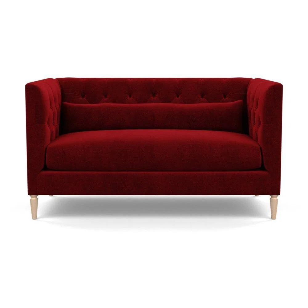 Heal's Balmoral 2 Seater Sofa Linen Shadow Natural Feet - Heal's UK Furniture – image 65
