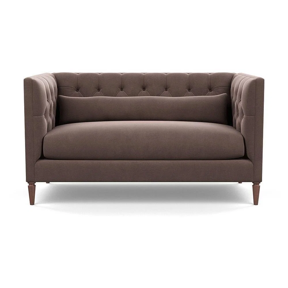 Heal's Balmoral 2 Seater Sofa Linen Shadow Natural Feet - Heal's UK Furniture – image 66