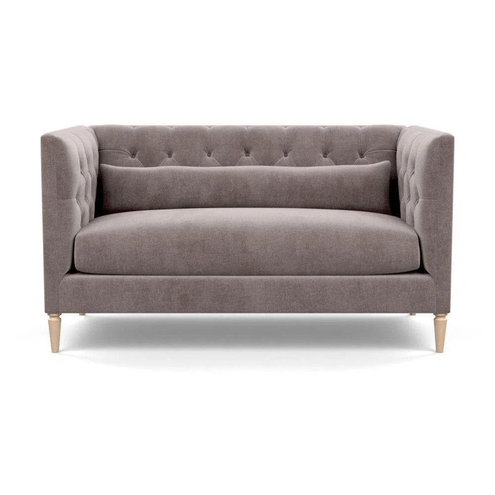 Heal's Balmoral 2 Seater Sofa Linen Shadow Natural Feet - Heal's UK Furniture – image 71