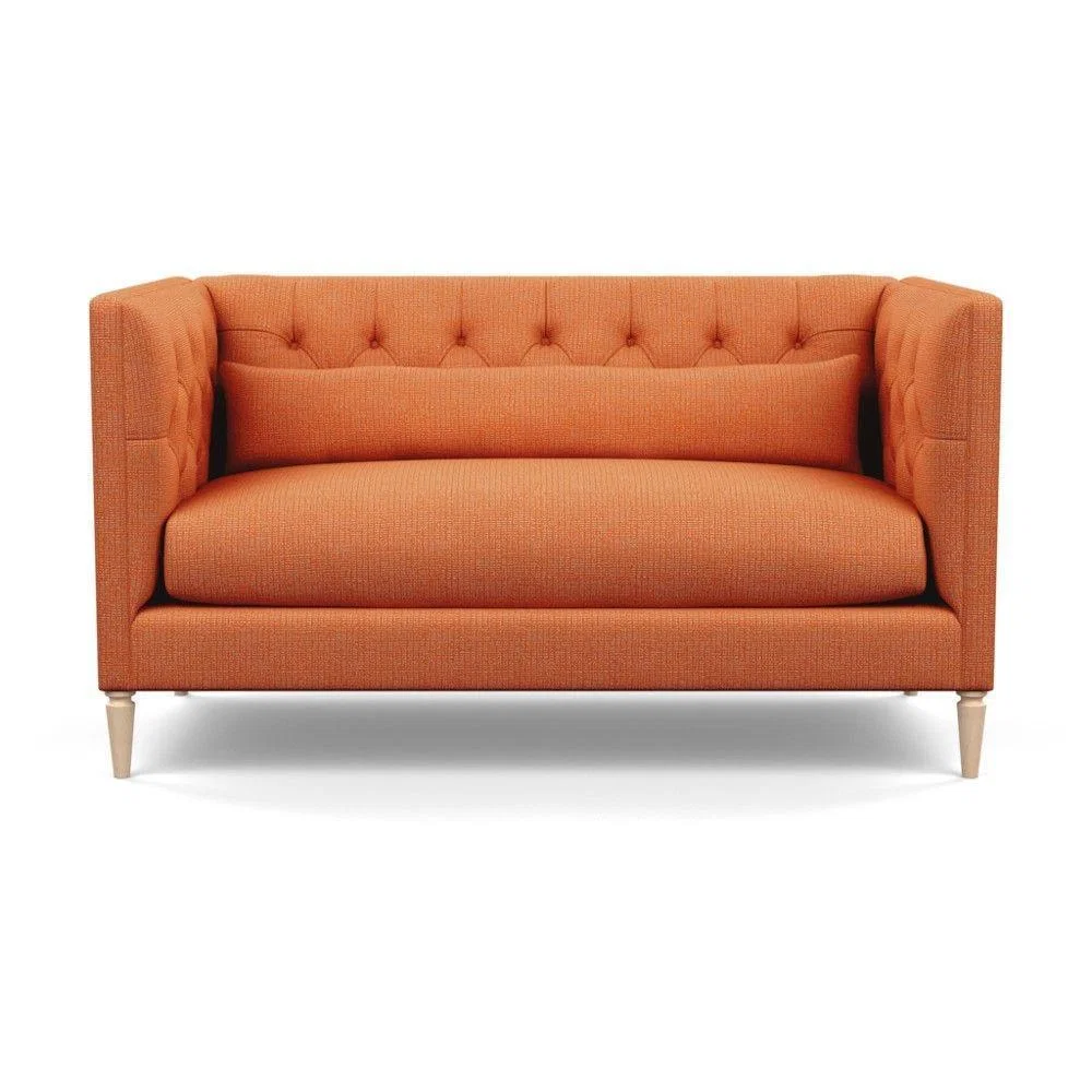 Heal's Balmoral 2 Seater Sofa Linen Shadow Natural Feet - Heal's UK Furniture – image 73
