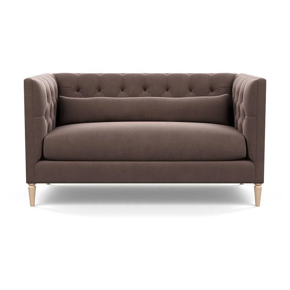 Heal's Balmoral 2 Seater Sofa Linen Shadow Natural Feet - Heal's UK Furniture – image 74