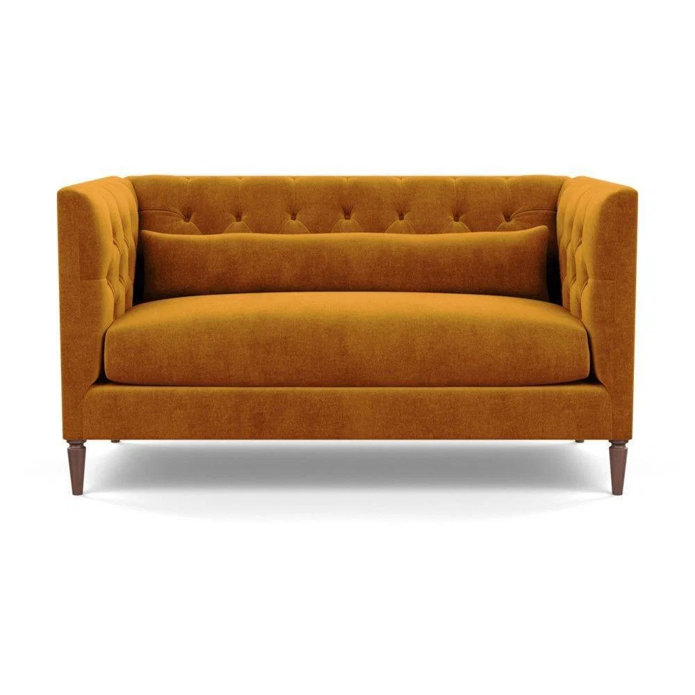 Heal's Balmoral 2 Seater Sofa Linen Shadow Natural Feet - Heal's UK Furniture – image 75