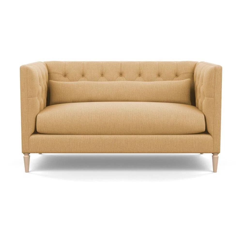 Heal's Balmoral 2 Seater Sofa Linen Shadow Natural Feet - Heal's UK Furniture – image 76
