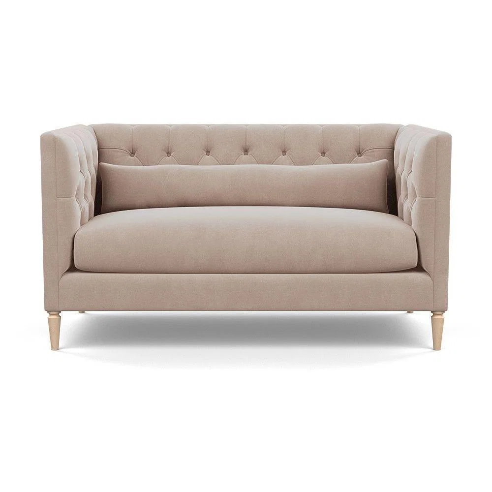 Heal's Balmoral 2 Seater Sofa Linen Shadow Natural Feet - Heal's UK Furniture – image 9