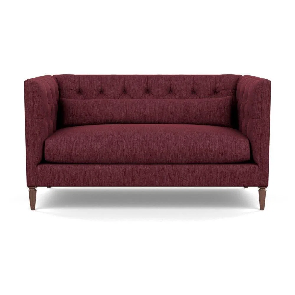Heal's Balmoral 2 Seater Sofa Linen Shadow Natural Feet - Heal's UK Furniture – image 82