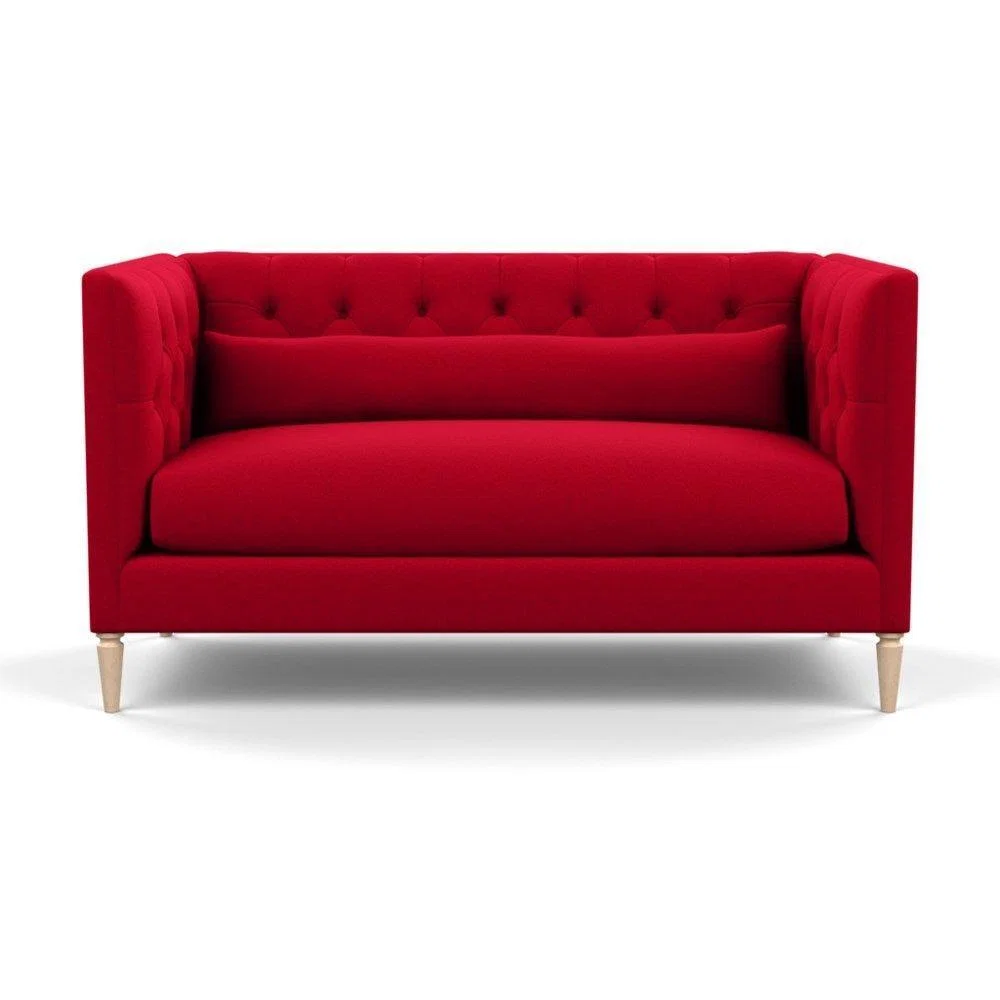 Heal's Balmoral 2 Seater Sofa Linen Shadow Natural Feet - Heal's UK Furniture – image 83