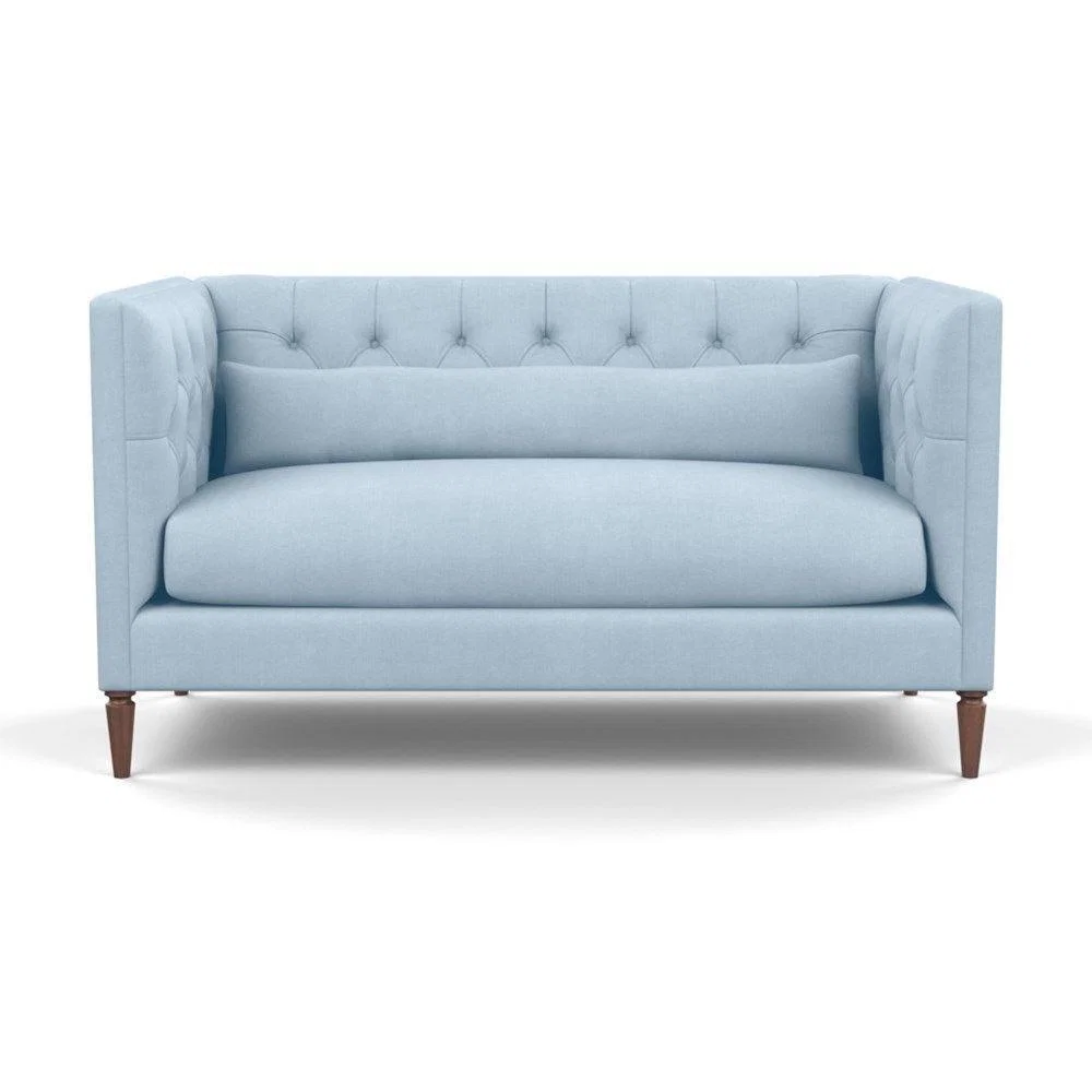 Heal's Balmoral 2 Seater Sofa Linen Shadow Natural Feet - Heal's UK Furniture – image 89
