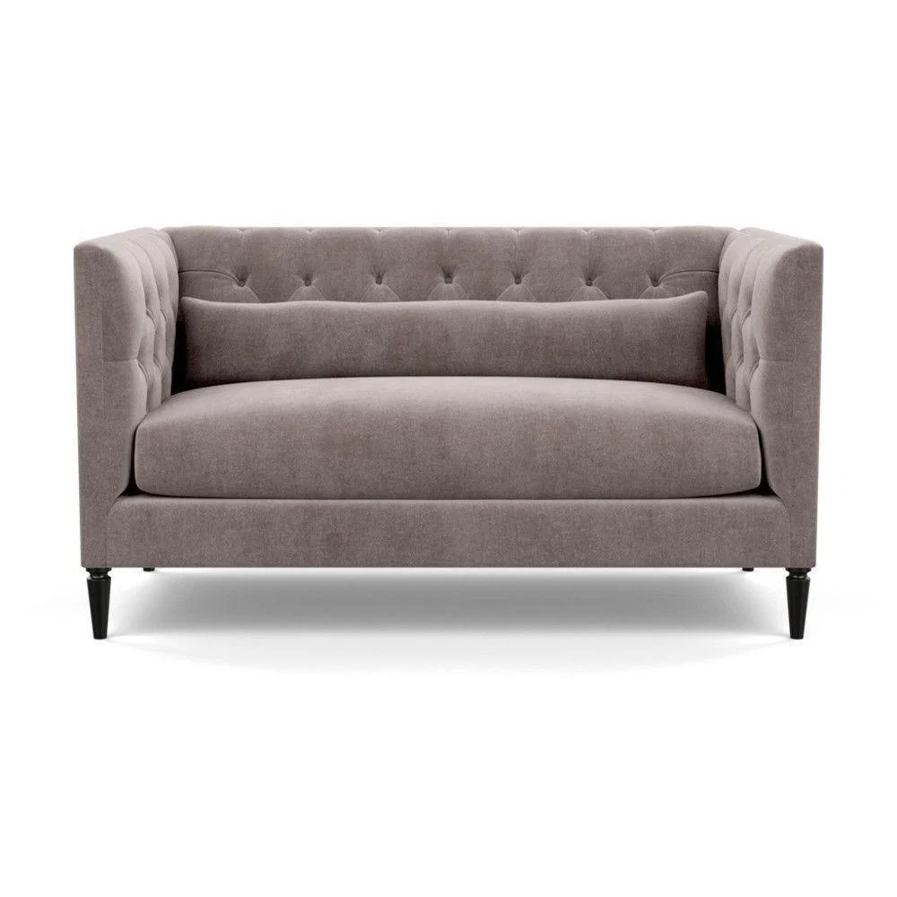 Heal's Balmoral 2 Seater Sofa Linen Shadow Natural Feet - Heal's UK Furniture – image 92