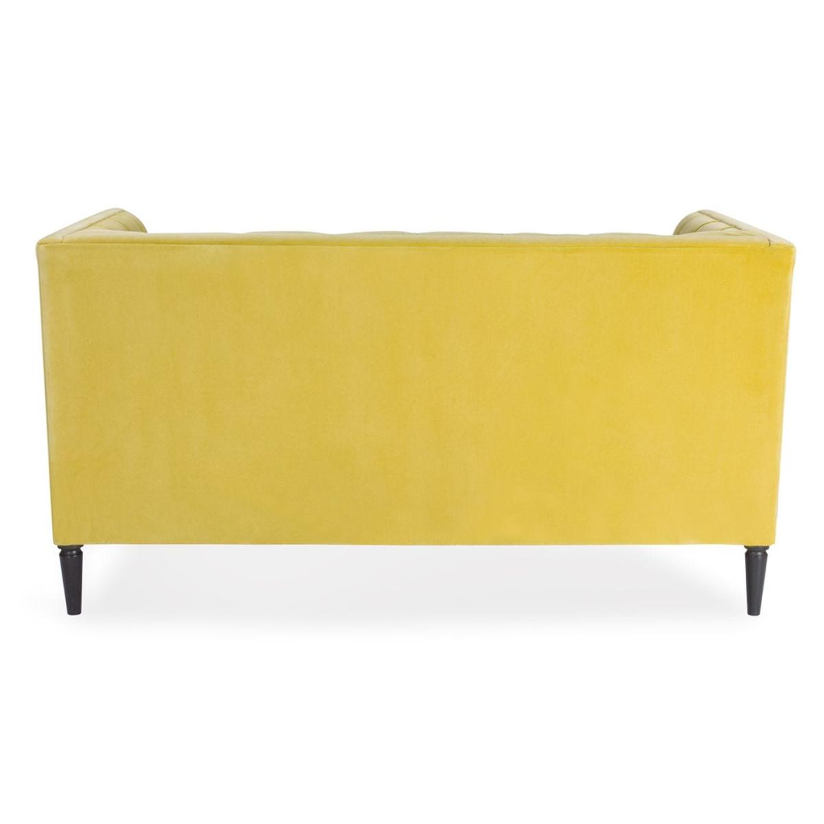 Heal's Balmoral 2 Seater Sofa Capelo Linen-Cotton Rosedale Black Painted Oak Feet – image 6