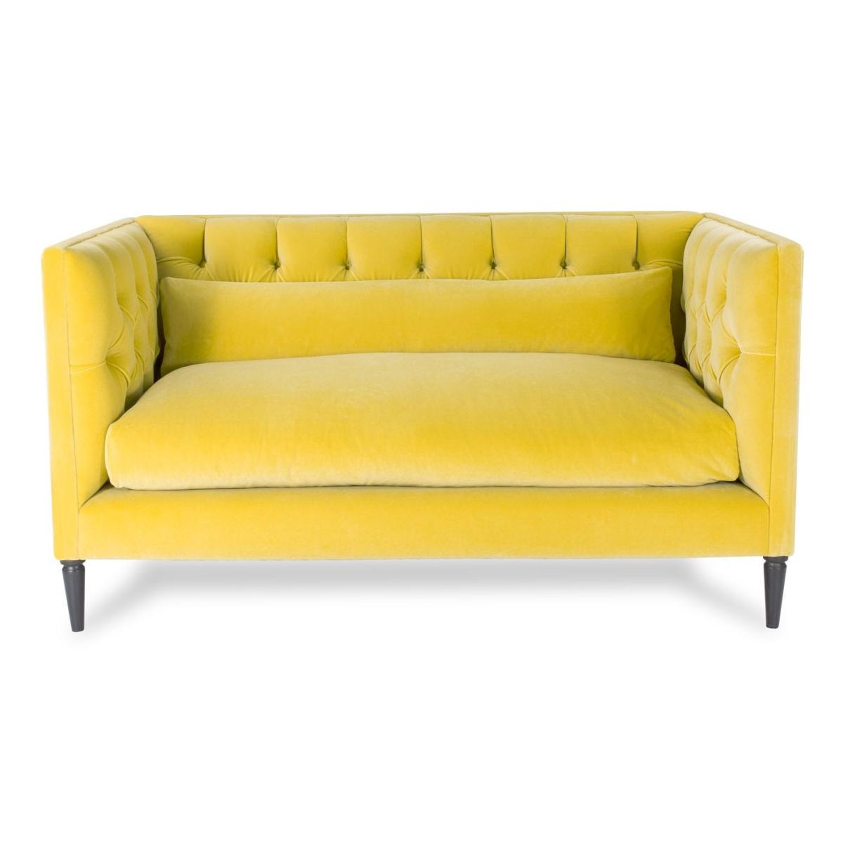 Heal's Balmoral 2 Seater Sofa Capelo Linen-Cotton Rosedale Black Painted Oak Feet – image 7