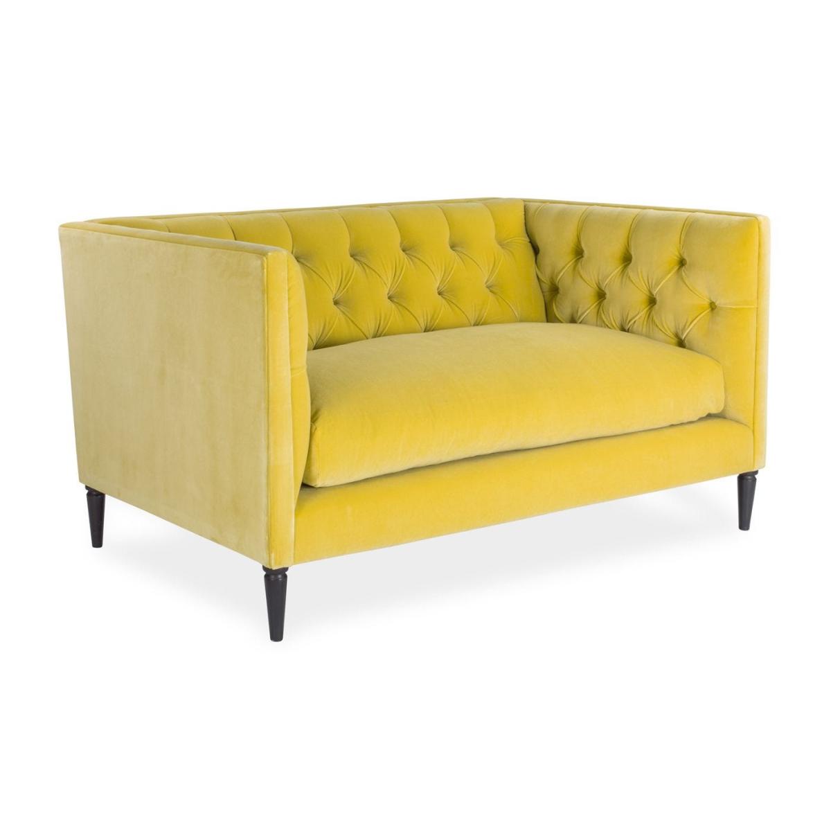 Heal's Balmoral 2 Seater Sofa Capelo Linen-Cotton Rosedale Black Painted Oak Feet – image 10