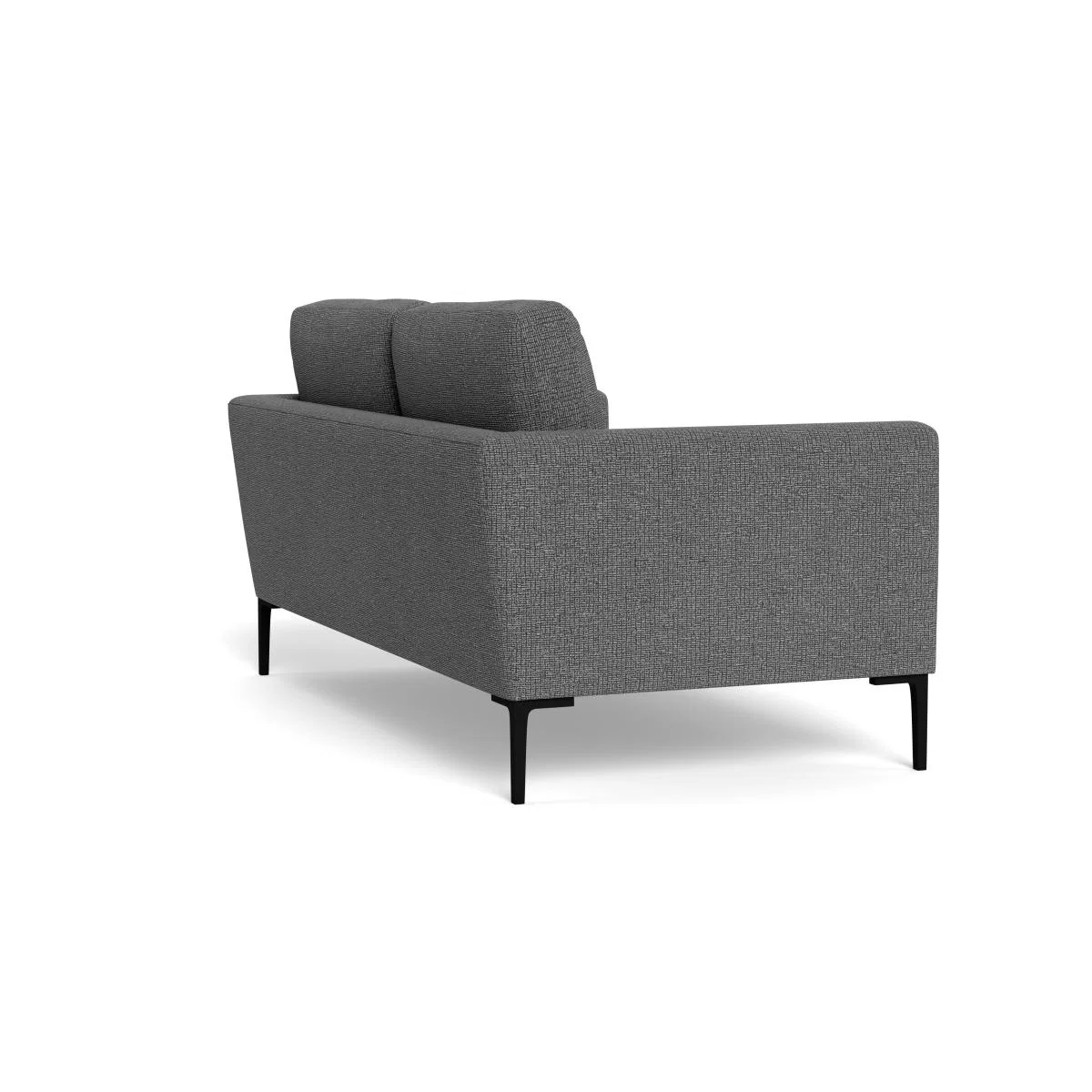 Heal's Eton 2 Seater Sofa Tejo Recycled Noir Black Feet – image 5