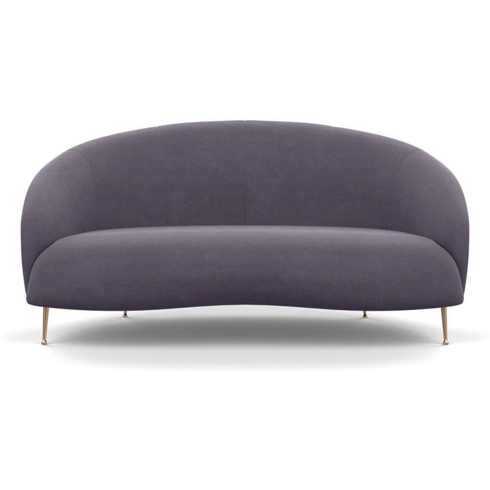 Heal's Bloomsbury 2 Seater Sofa Capelo Linen-Cotton Rosedale Brass Feet – image 34