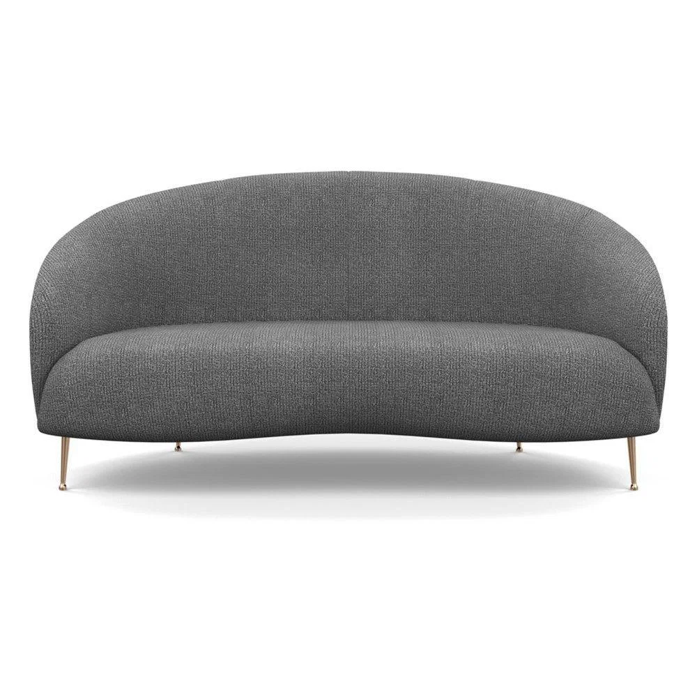 Heal's Bloomsbury 2 Seater Sofa Capelo Linen-Cotton Rosedale Brass Feet – image 37