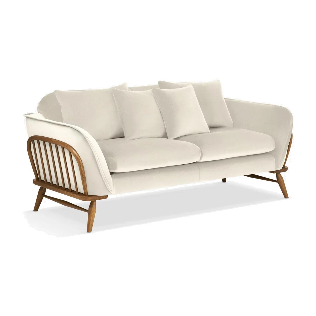 ercol for John Lewis Hexton Medium 2 Seater Sofa, Light Leg – image 1