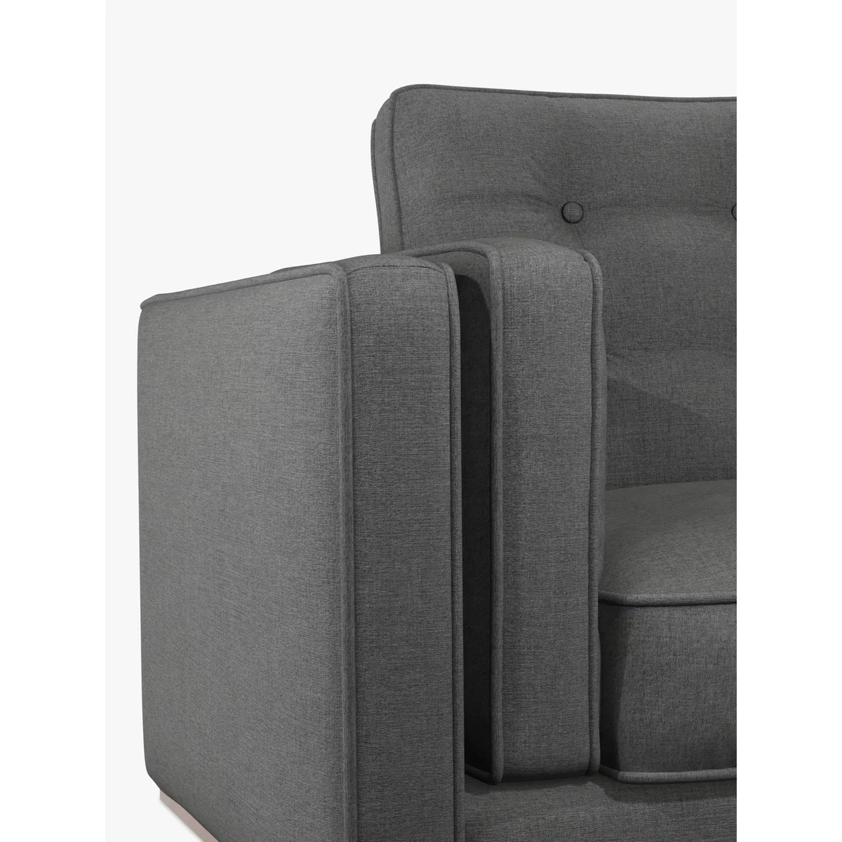 John Lewis + Swoon Lyon Medium 2 Seater Sofa, Dark Leg – image 5