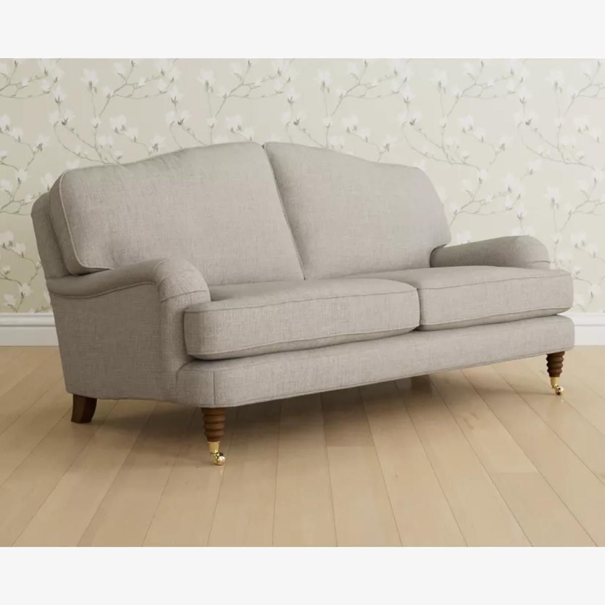 Laura Ashley Lynden Medium 2 Seater Sofa, Teak Leg – image 1