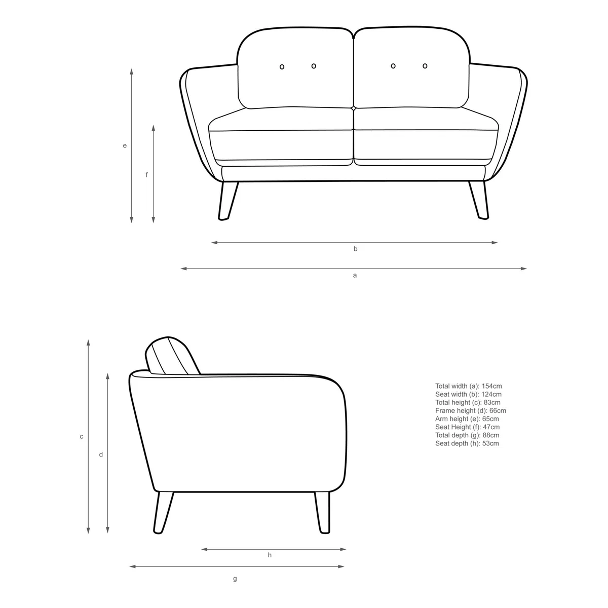John Lewis & Partners Arlo Small 2 Seater Sofa – image 2