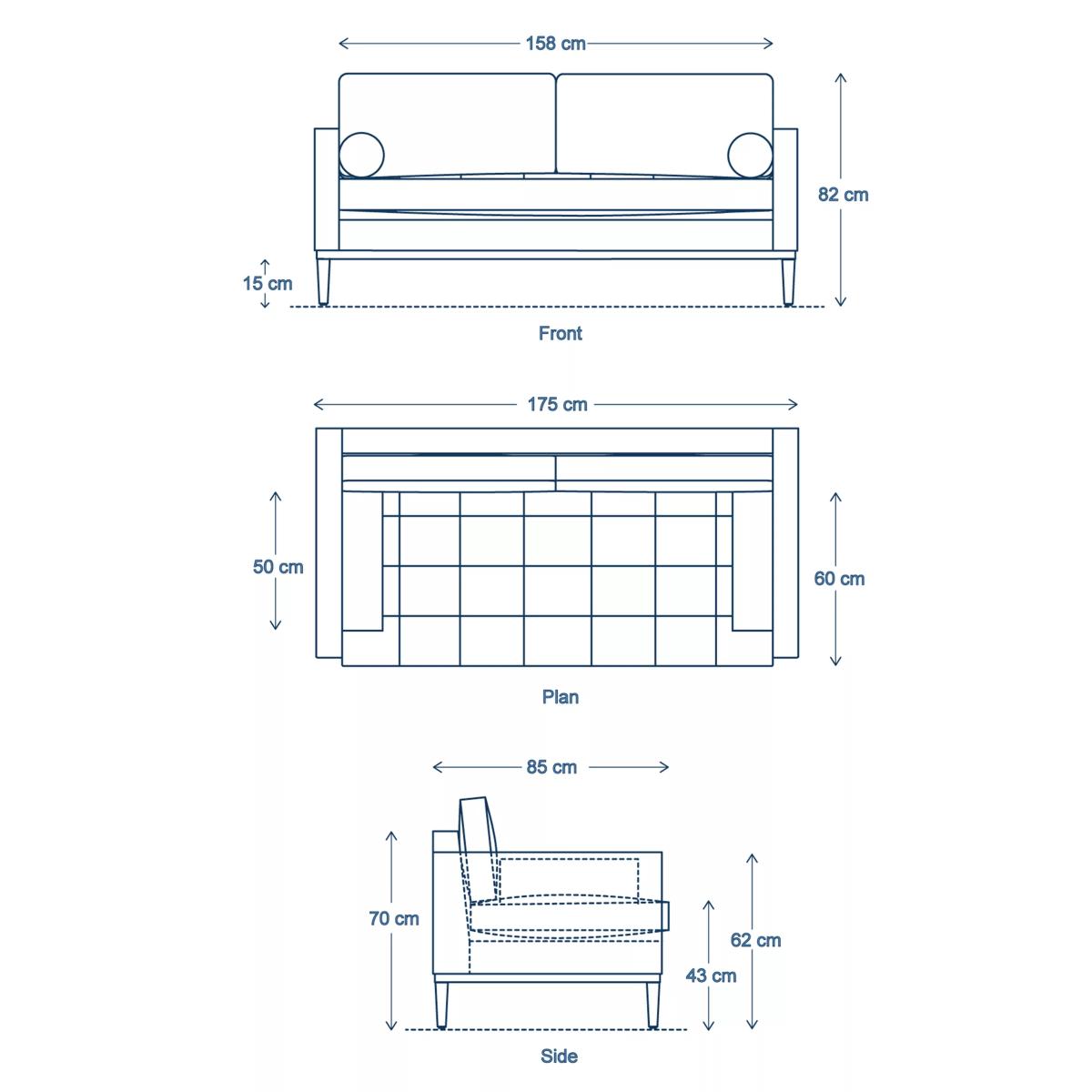 Swyft Model 02 Medium 2 Seater Sofa – image 4