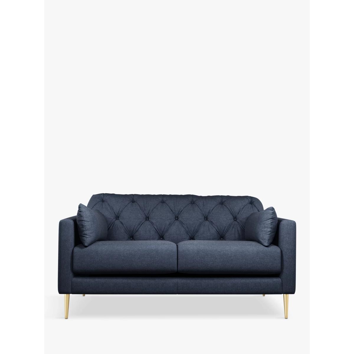 Swoon Mendel Medium 2 Seater Sofa, Gold Leg – image 4