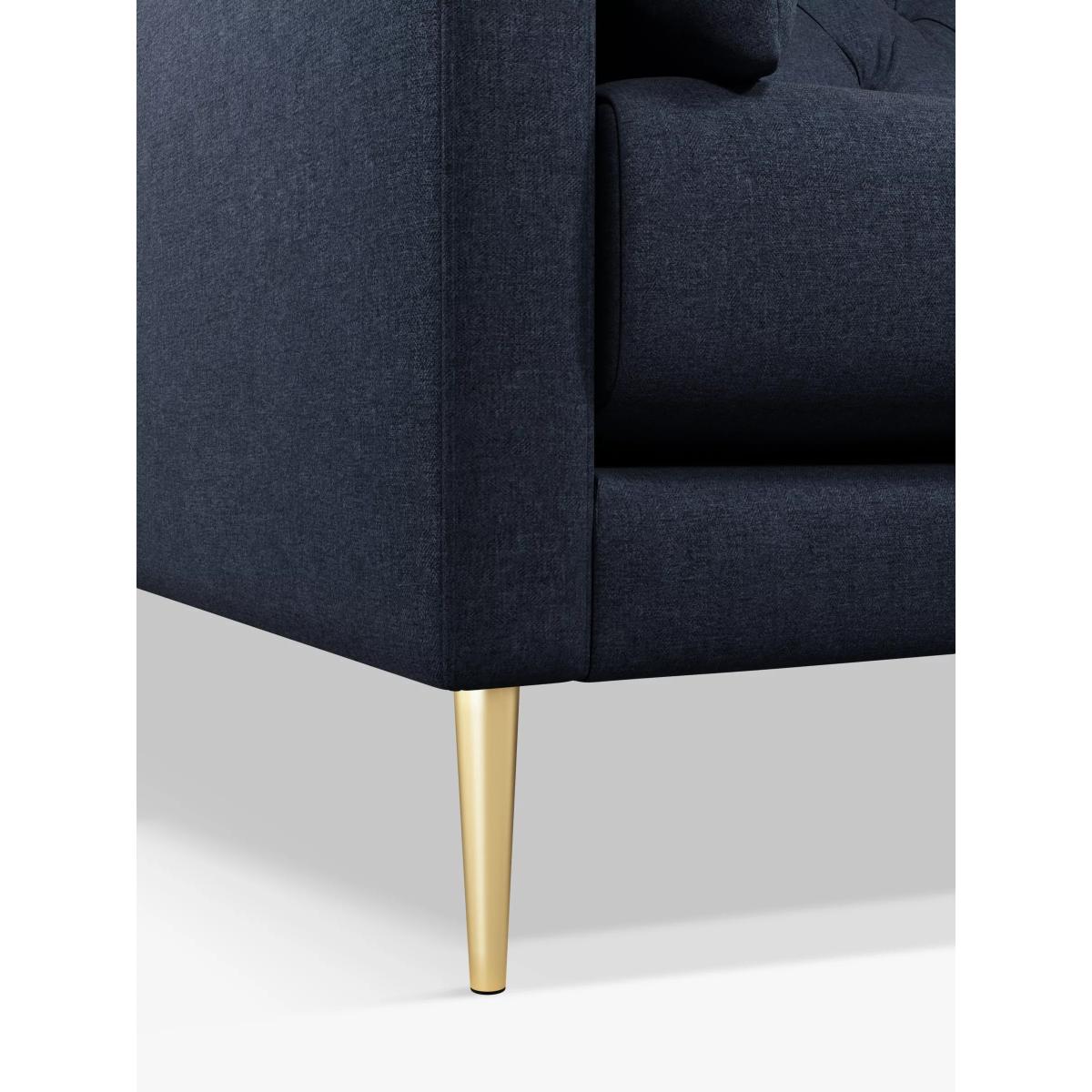Swoon Mendel Medium 2 Seater Sofa, Gold Leg – image 6