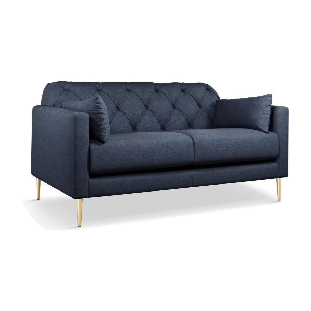 Swoon Mendel Medium 2 Seater Sofa, Gold Leg – image 1