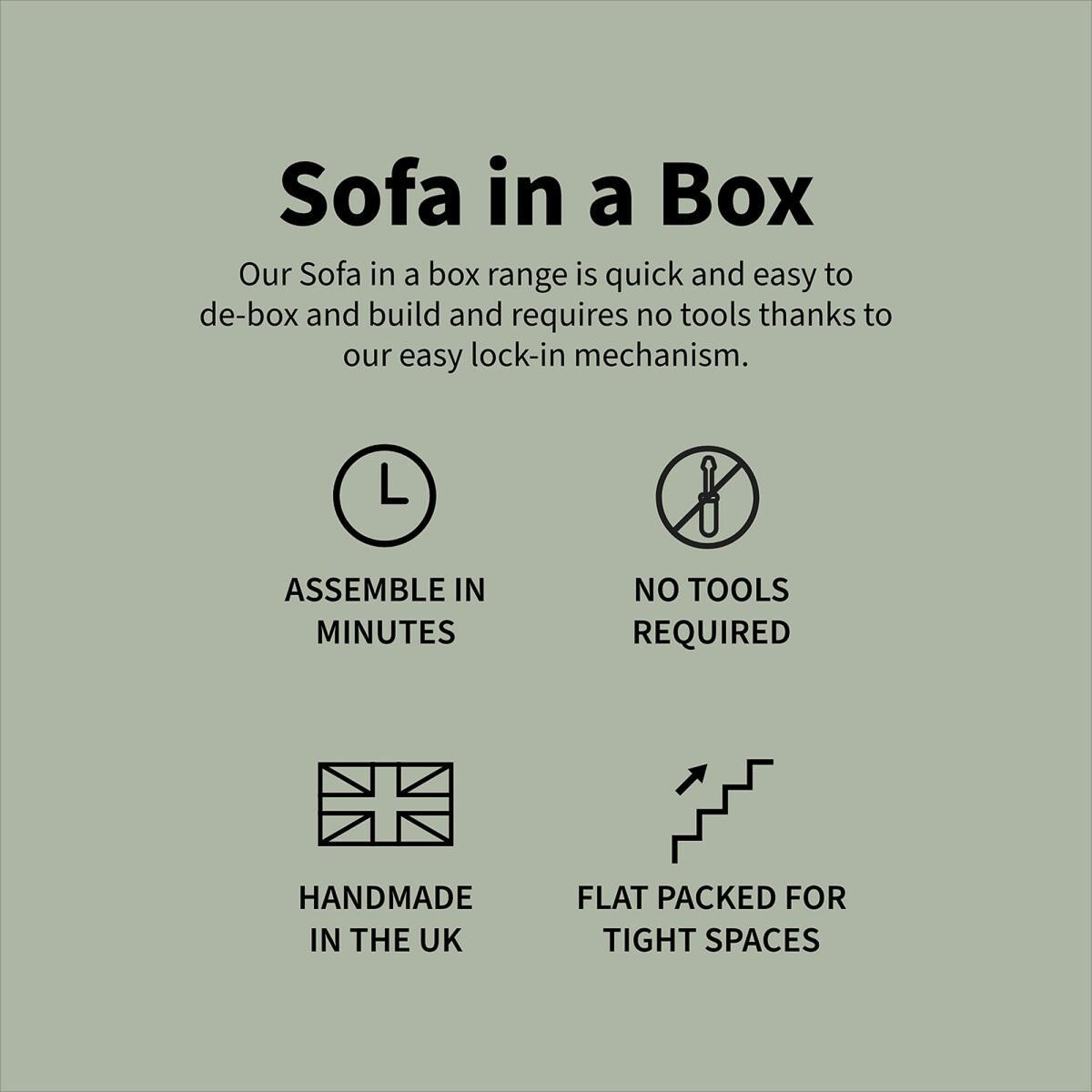 Mia 2 Seater Sofa Bed – image 2
