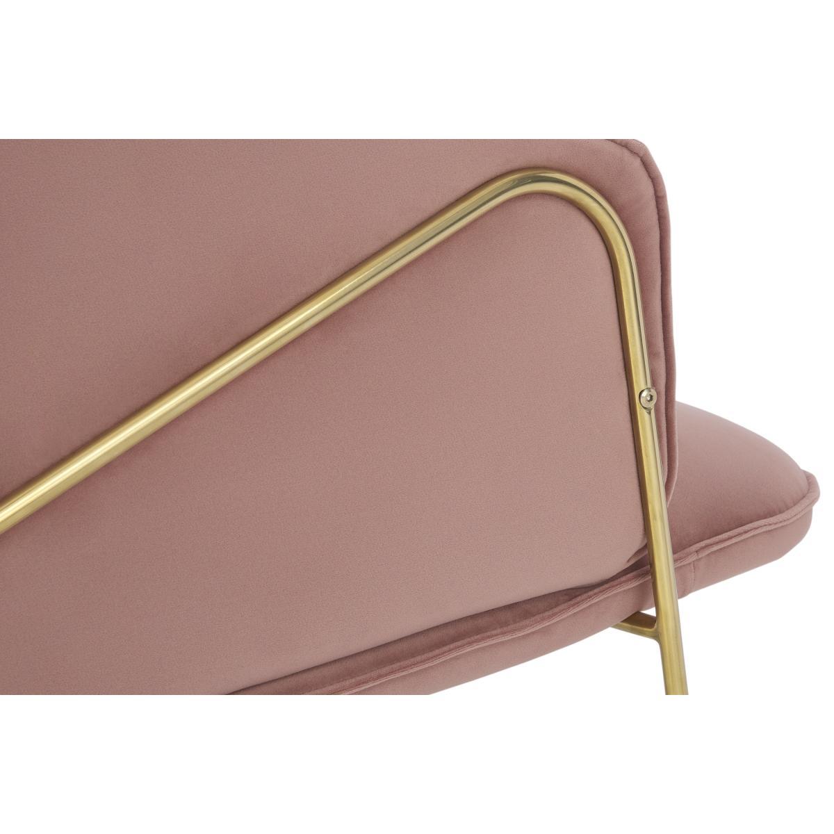 Stanley 2 Seater Sofa, Soft Pink Recycled Velvet – image 7