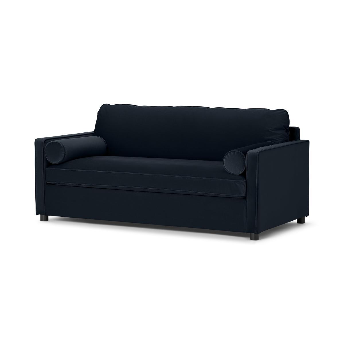 Brody Sofa Bed, Moonlight Blue Recyled Velvet – image 3