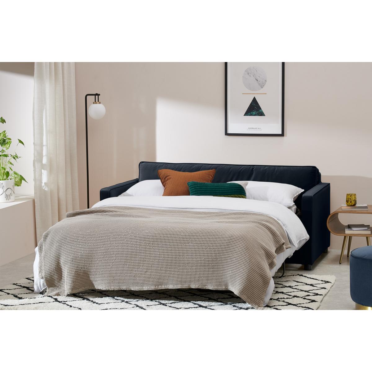 Brody Sofa Bed, Moonlight Blue Recyled Velvet – image 5