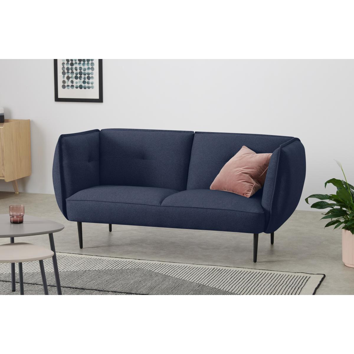 Matteo 2 Seater Sofa, Flavio Blue Weave – image 4