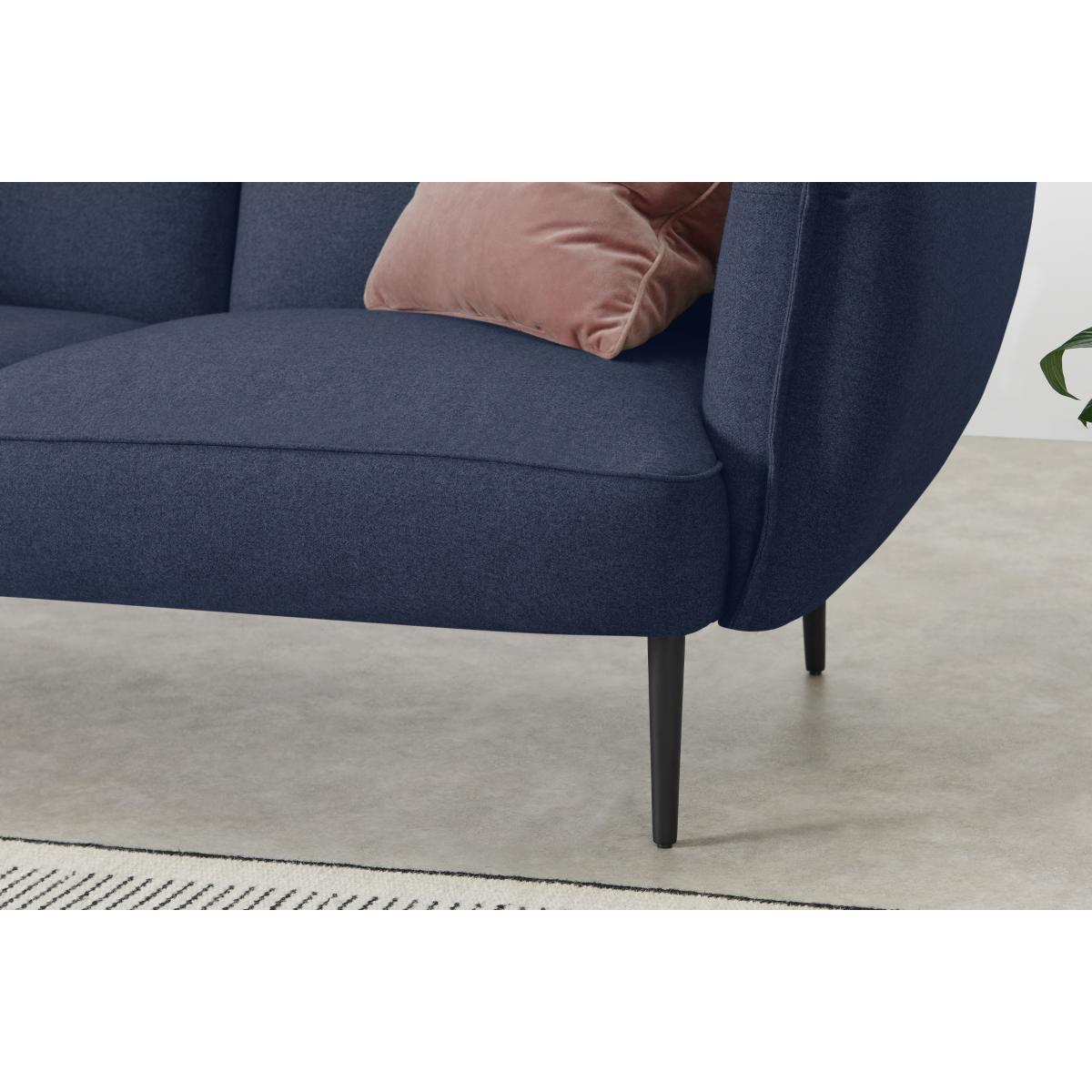 Matteo 2 Seater Sofa, Flavio Blue Weave – image 5