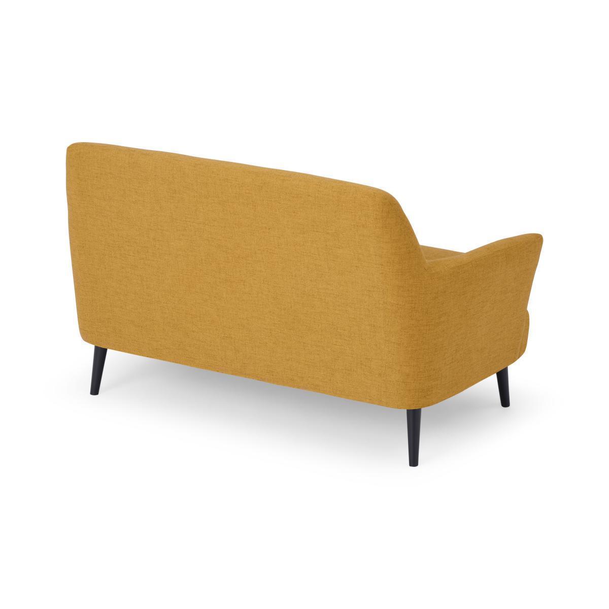 Verne 2 Seater Sofa, Mustard Weave – image 7