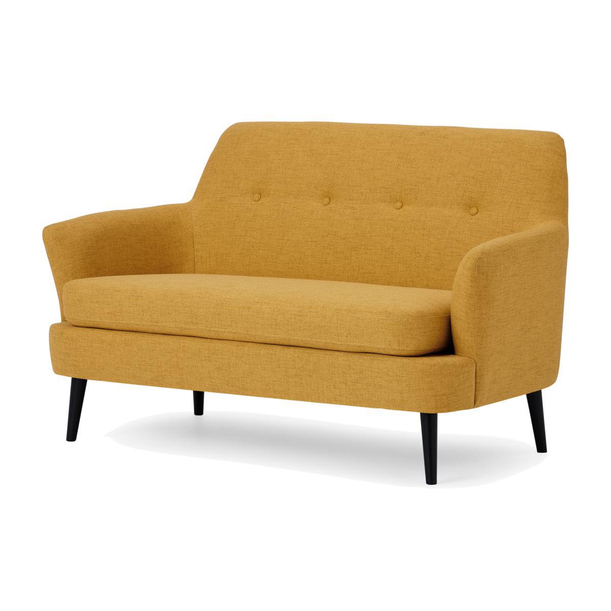 Verne 2 Seater Sofa, Mustard Weave – image 1