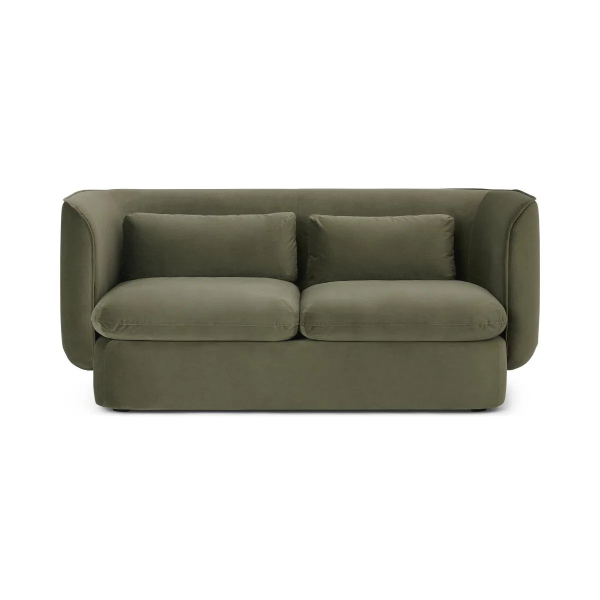 Maliri 2 Seater Sofa, Pistachio Green Recycled Velvet – image 2