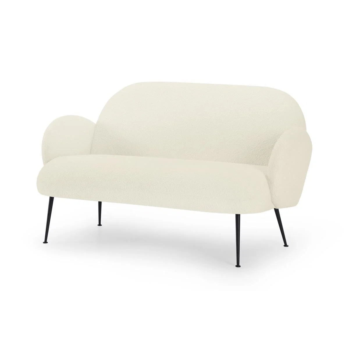 Bonnie 2 Seater Sofa, Whitewash Boucle – image 3