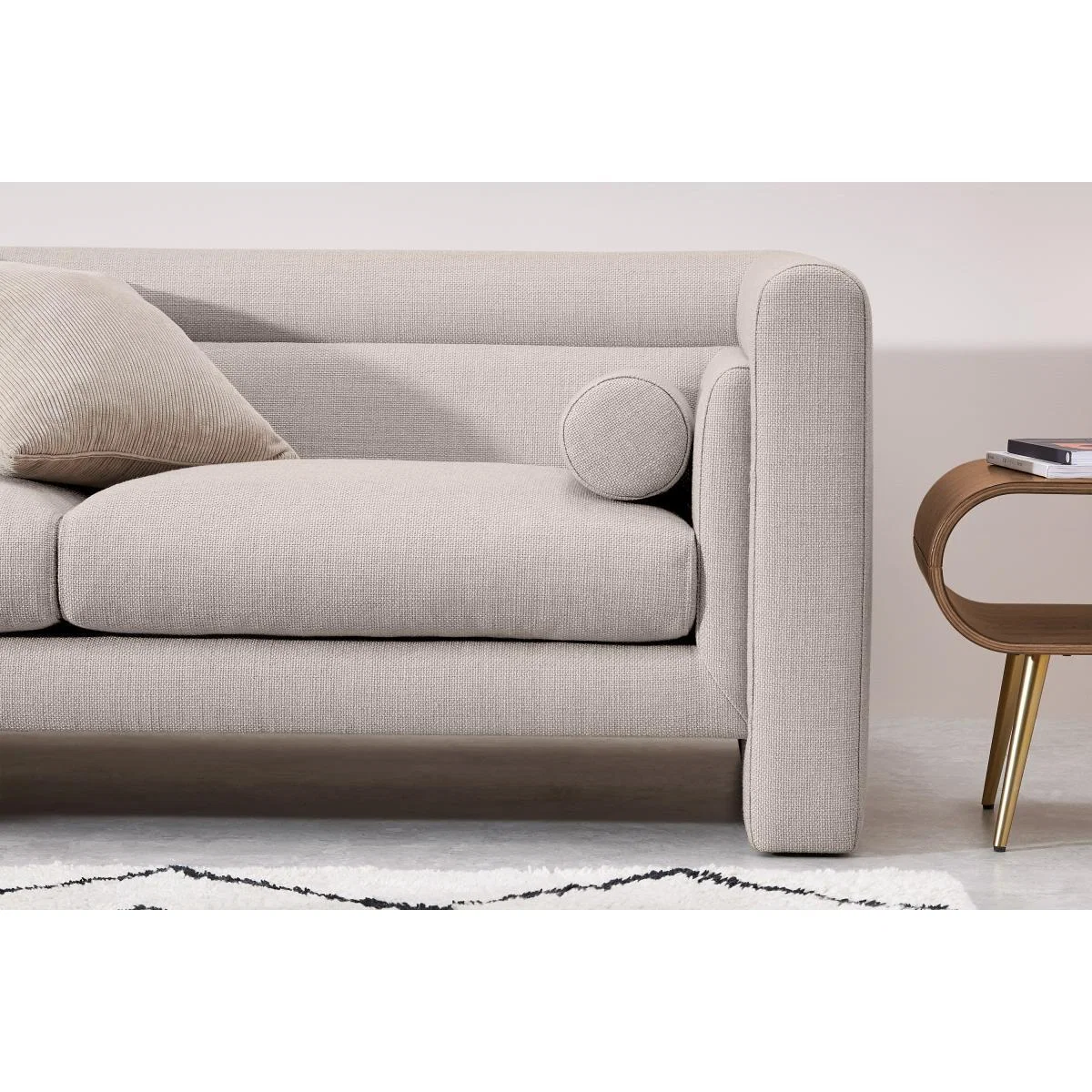 Mathilde Large 2.5 Seater Sofa, Oat Weave – image 5
